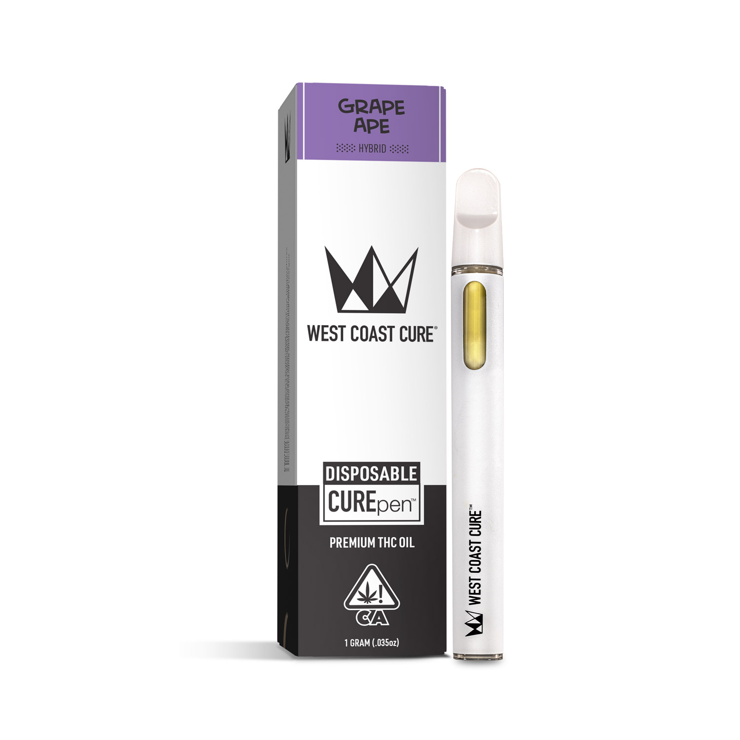 West Coast Cure Carts GRAPE APE Disposable Vape