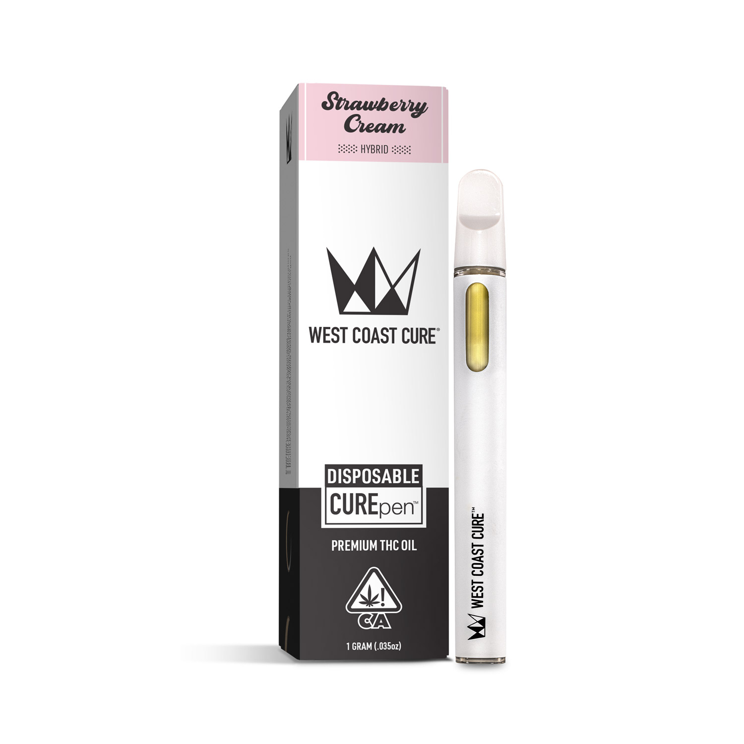 West Coast Cure Carts STRAWBERRY CREAM Disposable Vape